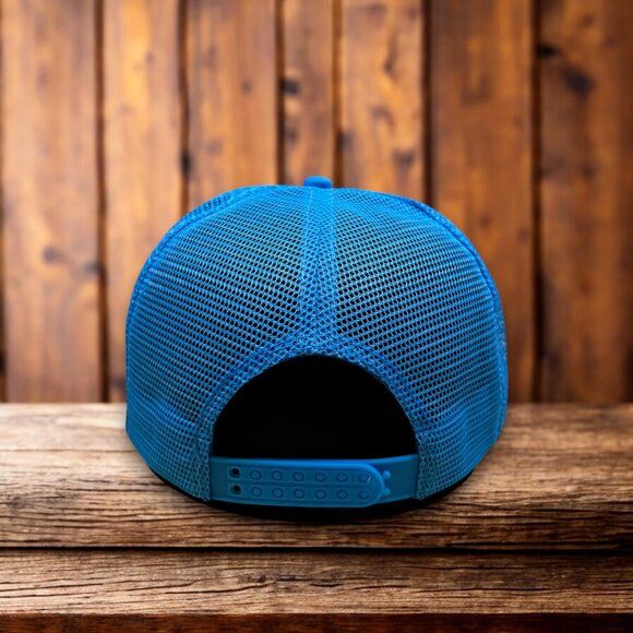 Modest Mouse Mens Trucker Hat Blue Snapback Alternative Indie Gift Baseball Cap - Picture 2 of 4